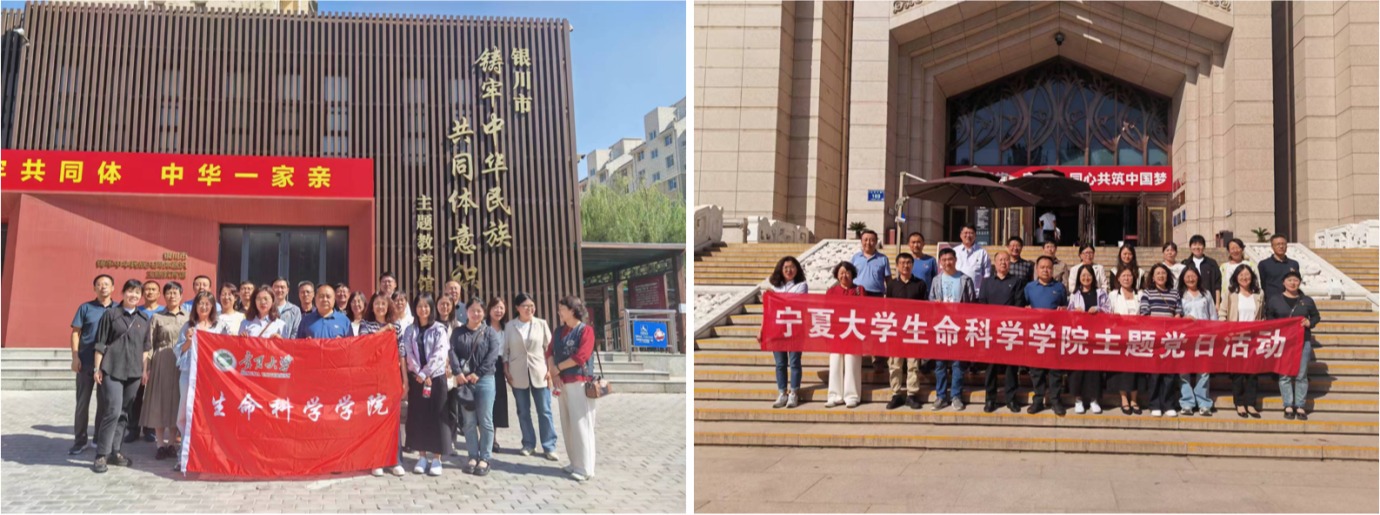 石榴花开校园·籽籽同心向党 ——生命科学公司党总支开展“铸牢中华民族共同体意识”主题党日活动